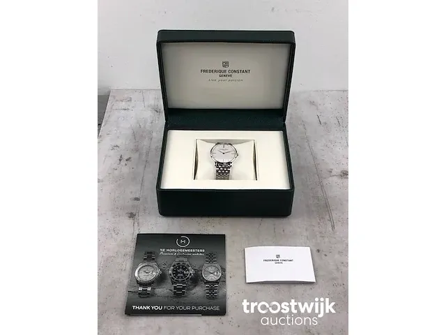 Frédérique constant slimline gents fc-200s5s36b herenhorloge - afbeelding 8 van  8