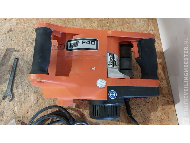 Frees muurfrees - 230v spit, f40, bouwjaar 2013 - afbeelding 2 van  9