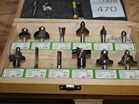 Freeskoppenset in houten koffer. - afbeelding 2 van  2