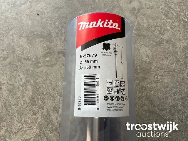 Freeskroon sds-max ø65x550 mm - afbeelding 5 van  5