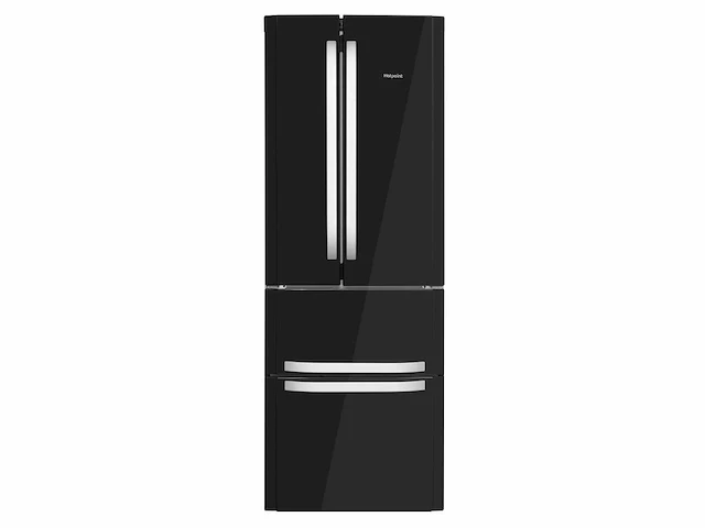 Freestanding fridge freezer hotpoint ffu4d k - afbeelding 1 van  6