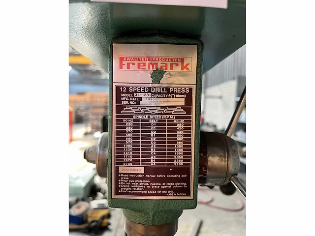 Fremark - 34-1281 - kolomboormachine - afbeelding 5 van  5