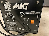 Fremark - mig 140 - mig welding machine - afbeelding 3 van  4