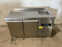 Frenox - cgn2-e-r290 - rvs koelwerkbank met spoelbak - afbeelding 2 van  7