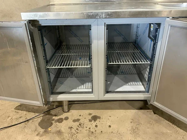 Frenox - cgn2-e-r290 - rvs koelwerkbank met spoelbak - afbeelding 7 van  7