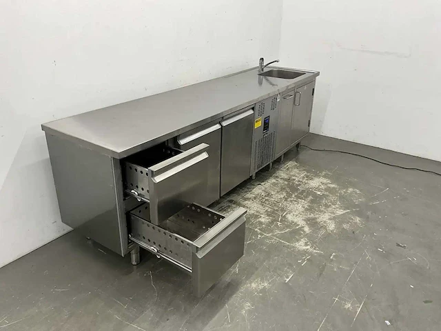 Frenox - koelwerkbank met spoeltafel - afbeelding 5 van  14