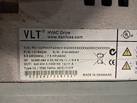 Frequentieregelaar 5.5kw, danfoss, 131b4224 fc-102, grijs / chroom - afbeelding 5 van  5