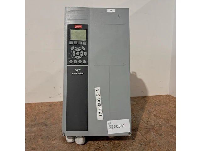 Frequentieregelaar 5.5kw danfoss, 131b4224 fc-102, grijs / chroom - afbeelding 2 van  5