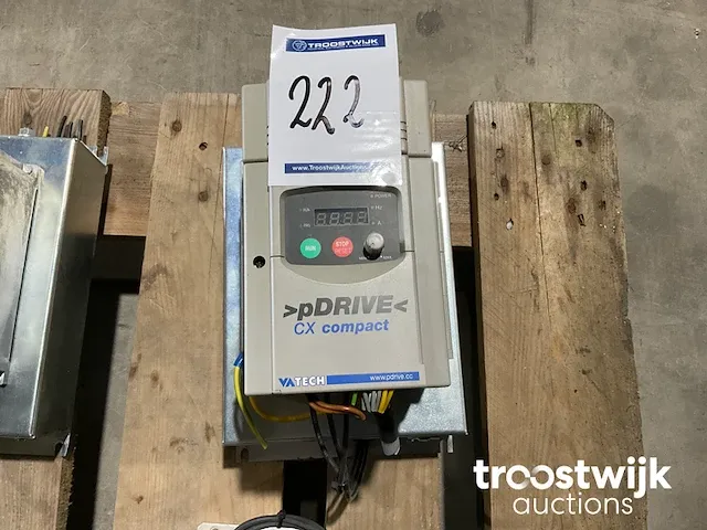 Frequentieregelaar met omvormer - afbeelding 1 van  6