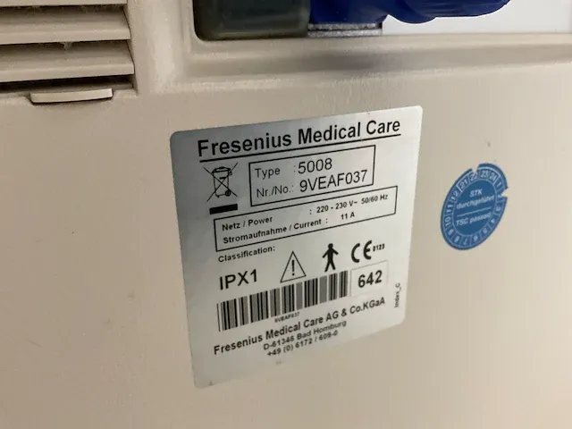 Fresenius - 5008 - dialysis equipment (6x) - afbeelding 4 van  29