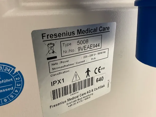 Fresenius - 5008 - dialysis equipment (6x) - afbeelding 5 van  29