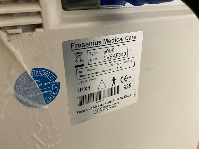 Fresenius - 5008 - dialysis equipment (6x) - afbeelding 13 van  29