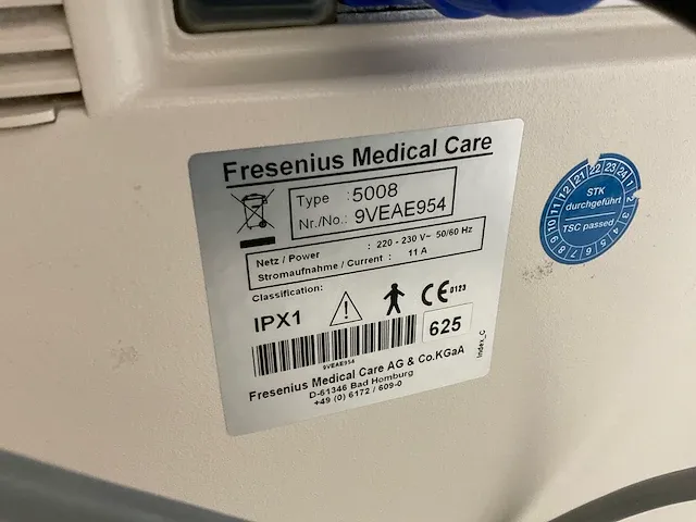 Fresenius - 5008 - dialysis equipment (6x) - afbeelding 14 van  29
