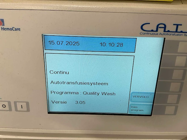 Fresenius hemocare c.a.t.s autotransfusiesysteem - afbeelding 4 van  9