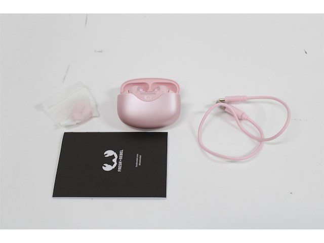 Fresh 'n rebel twins ace draadloze bluetooth oordopjes waterdicht pastel pink - afbeelding 6 van  6