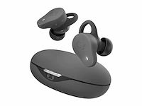 Fresh 'n rebel twins rush sport oordopjes active noise cancelling bluetooth 5.3 draadloos waterdicht storm grey - afbeelding 1 van  5