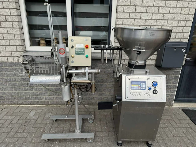 Frey + clipper - konti a50 - vacuümvulmachine / vacuumvuller - afbeelding 2 van  13