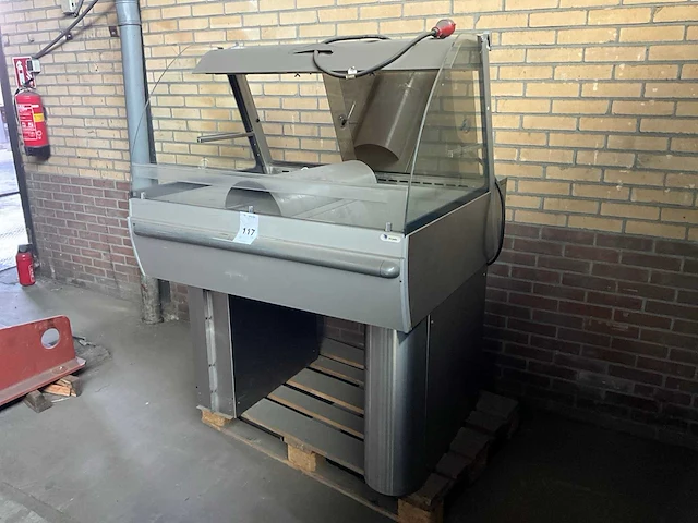 Fri-jado he-3-ss warmhoudvitrine - afbeelding 1 van  7