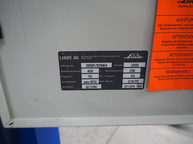 Fri-jado / linde / bitzer - afbeelding 9 van  22
