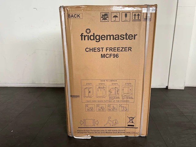 Fridgemaster mcf96 vrieskist 85 cm 95 l wit - afbeelding 9 van  9