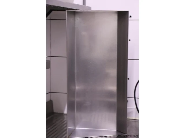 Friet uitschepbak, rvs - 70x35x20cm - afbeelding 1 van  3