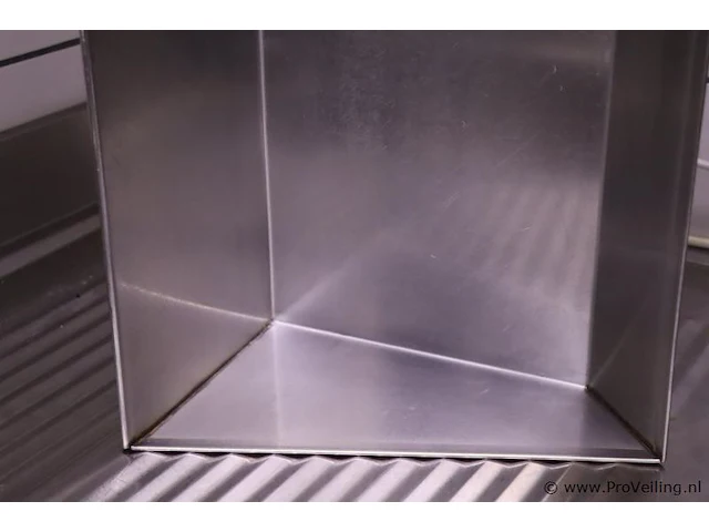 Friet uitschepbak, rvs - 70x35x20cm - afbeelding 2 van  3