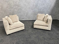 Frigerio - 2-delige sofa - crème/beige - afbeelding 6 van  9
