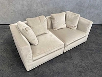 Frigerio - 2-delige sofa - crème/beige - afbeelding 7 van  9