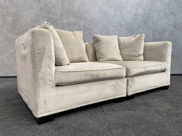 Frigerio - 2-delige sofa - crème/beige - afbeelding 9 van  9