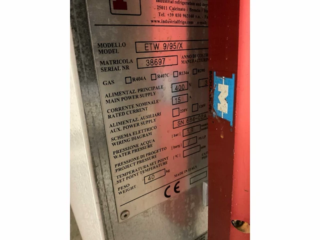 Frigo etw 9/95 tempreerunit (2x) - afbeelding 5 van  9