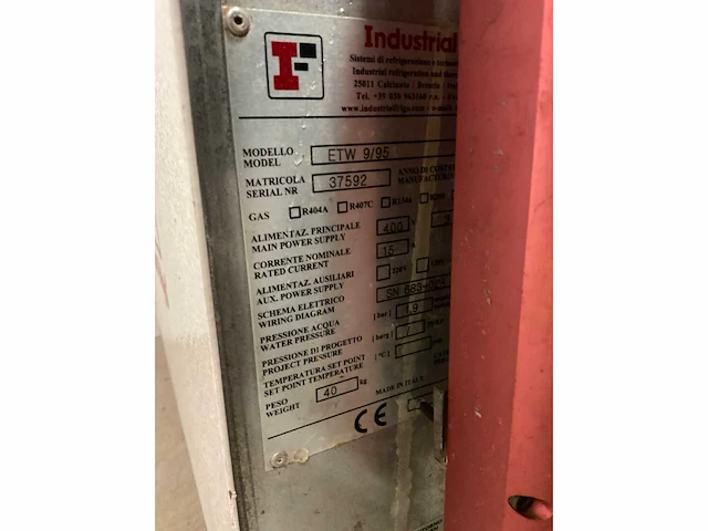Frigo etw 9/95 tempreerunit (2x) - afbeelding 9 van  9