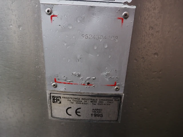 Frigotecnica industriale chiavenna spa - afbeelding 10 van  10