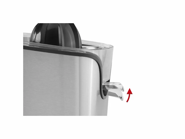 Fritel citruspers cp 4177 vruchtpers met hendel / citrusknijper + antidrup + incl 2 perskegels grijs - afbeelding 3 van  4