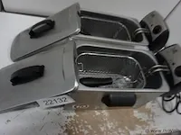 Fritel fr1355 duo zilver friteuse - afbeelding 1 van  3