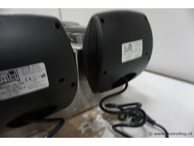Fritel fr1355 duo zilver friteuse - afbeelding 3 van  3