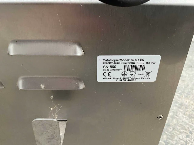 Frituurolie filterunit vito x - afbeelding 5 van  5