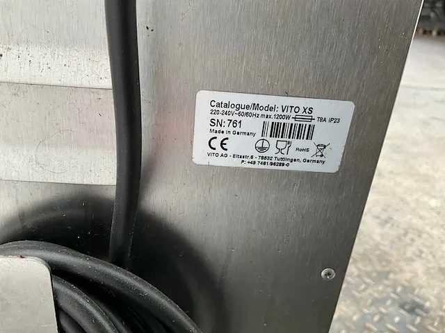 Frituurolie filterunit - afbeelding 6 van  6