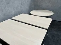 Fritz hansen 'super ellipse' - design kantinetafel (5x) - afbeelding 10 van  19