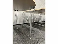 Fritz hansen 'super ellipse' - design kantinetafel (5x) - afbeelding 14 van  19