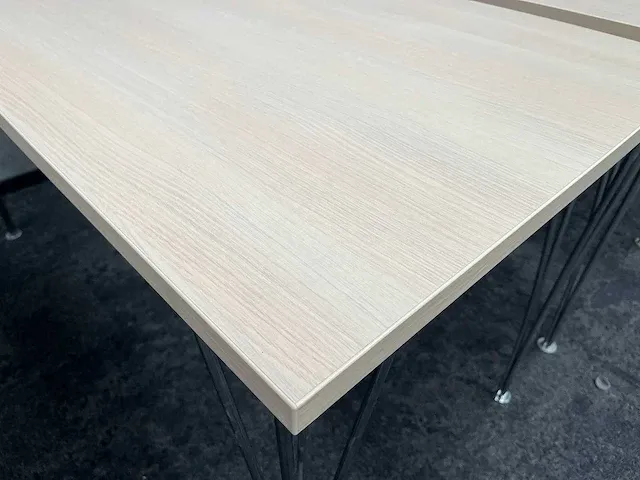 Fritz hansen 'super ellipse' - design kantinetafel (5x) - afbeelding 9 van  19