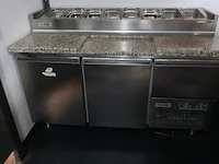 Friulinox horeca koelwerkbank - 156x80x110cm