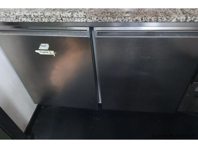Friulinox horeca koelwerkbank - 156x80x110cm - afbeelding 3 van  6