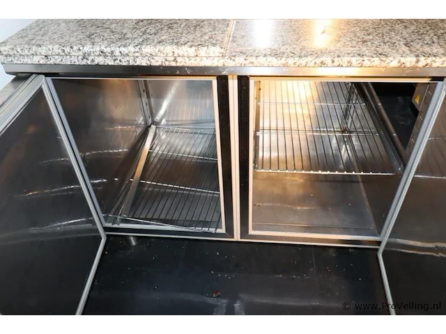 Friulinox horeca koelwerkbank - 156x80x110cm - afbeelding 6 van  6