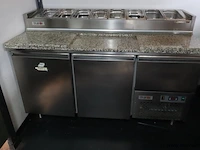 Friulinox horeca koelwerkbank - 156x80x110cm - afbeelding 2 van  8