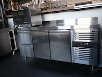 Friulinox horeca koelwerkbank - 180x70x96cm - afbeelding 2 van  5