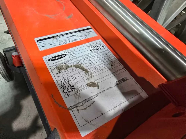 Fronius - 2021 - tps 320i - mig lasapparaat - afbeelding 8 van  8