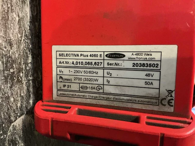 Fronius - 48v 50a - acculaders - afbeelding 3 van  3