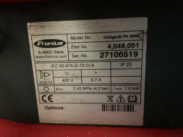 Fronius - transteel 5000 - lasapparaat - afbeelding 8 van  8