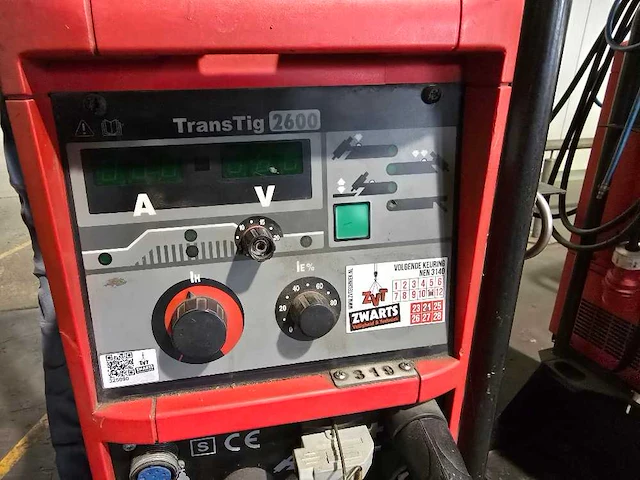 Fronius - transtig 2600 - tig-lasmachine - afbeelding 3 van  7