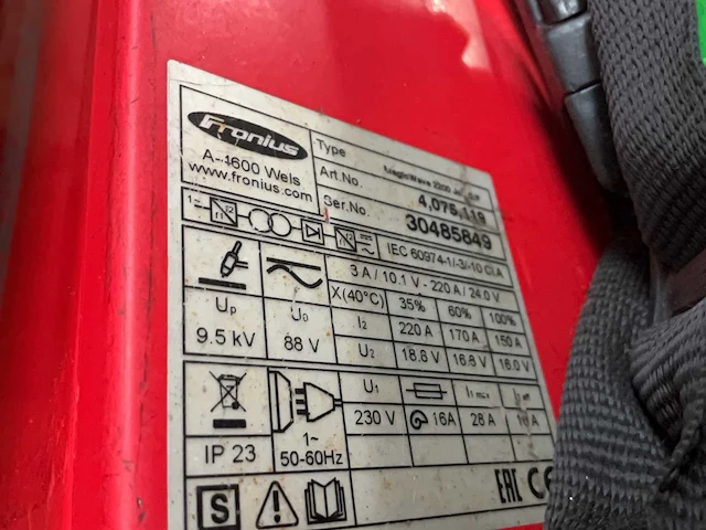 Fronius magicwave 2200 tig-lasmachine - afbeelding 5 van  5